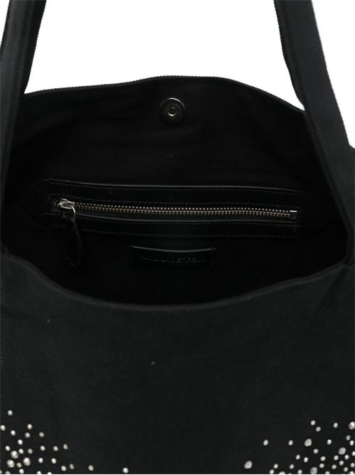 Borsa donna Shopper con logo e strass Karl Lagerfeld | B1W50087999